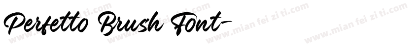 Perfetto Brush Font字体转换